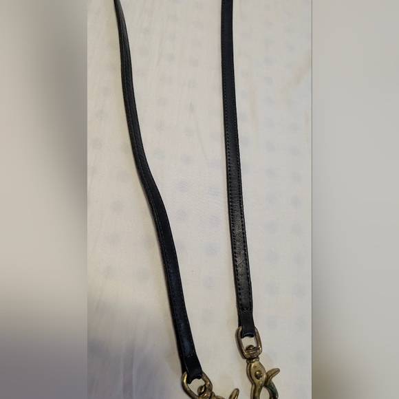 Vintage Coach Convertible Clutch Bag 9635 Black Crossbody bag,USA made,pre-1994 - Picture 15 of 16